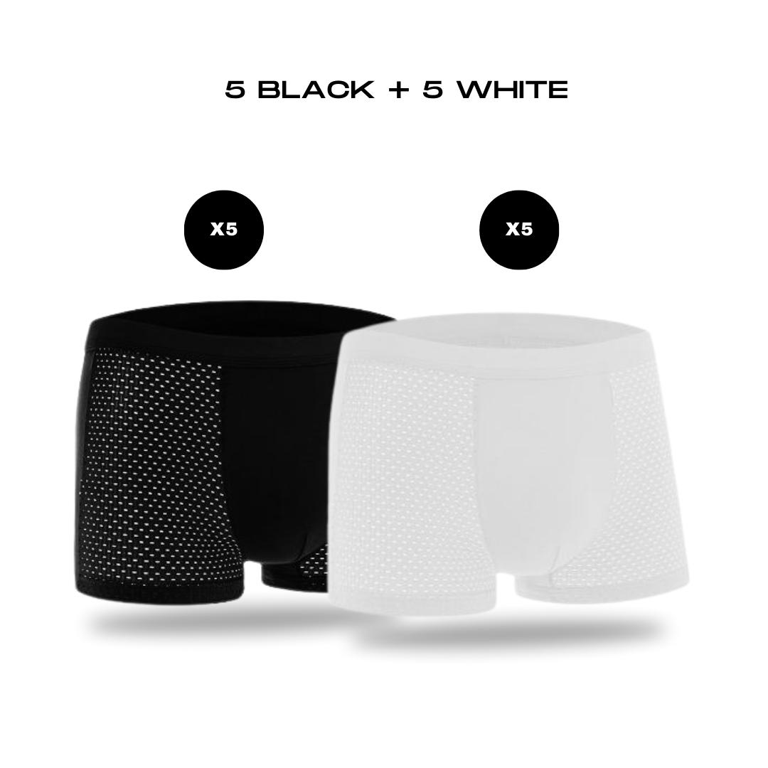 10 BAMBOO FIBER BOXERS FOR THE PRICE OF 5 | BAMBOOWEAR
