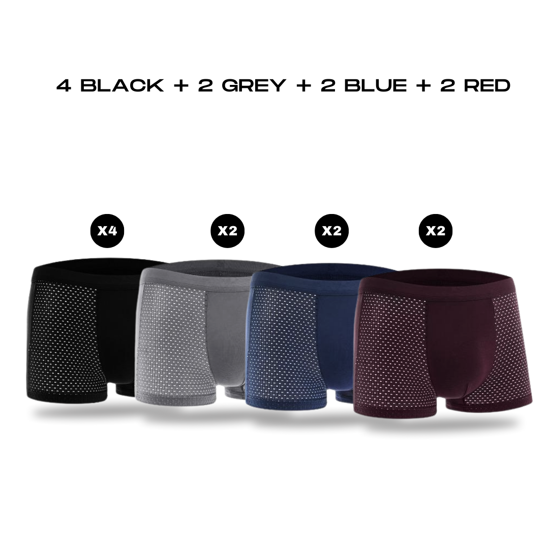 10 BAMBOO FIBER BOXERS FOR THE PRICE OF 5 | BAMBOOWEAR