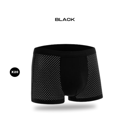 BAMBOO FIBRE BOXERS | BAMBOOWEAR 20-PACK