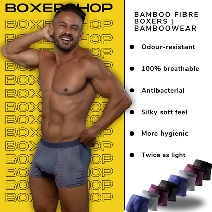 BAMBOO FIBRE BOXERS | BAMBOOWEAR