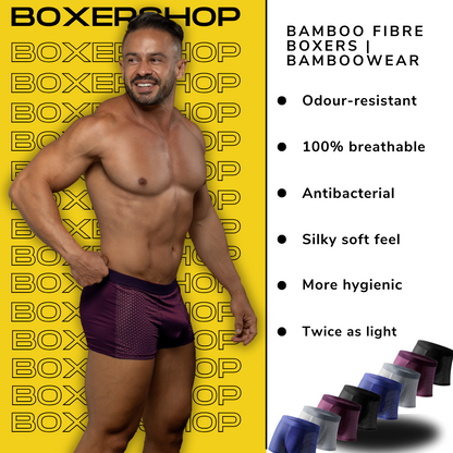 BAMBOO FIBRE BOXERS | BAMBOOWEAR