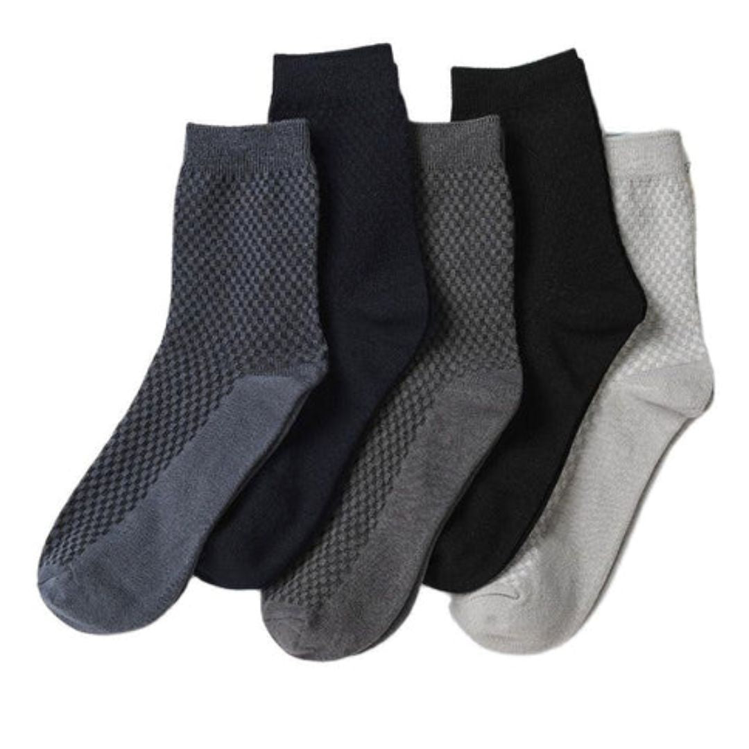BREATHABLE CREW SOCKS KIT | 5- PAIRS