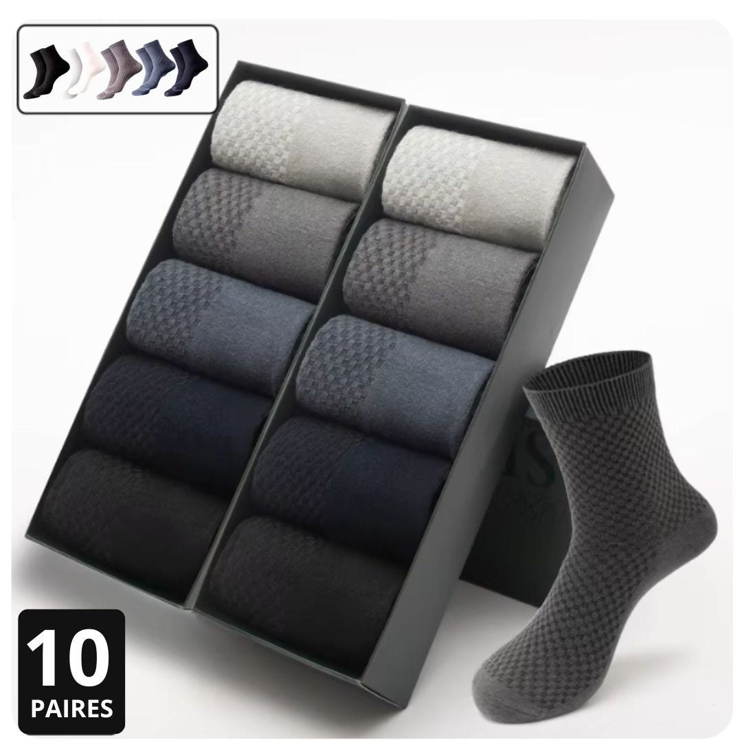 BREATHABLE CREW SOCKS KIT | 10-PAIRS