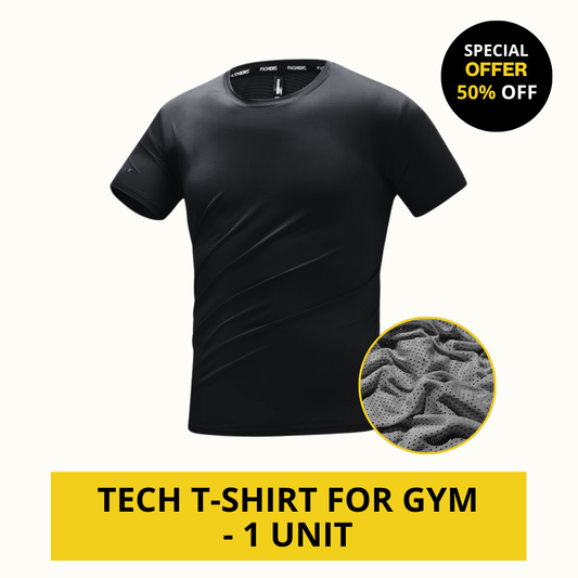 TECH T-SHIRT FOR GYM - 1 UNIT