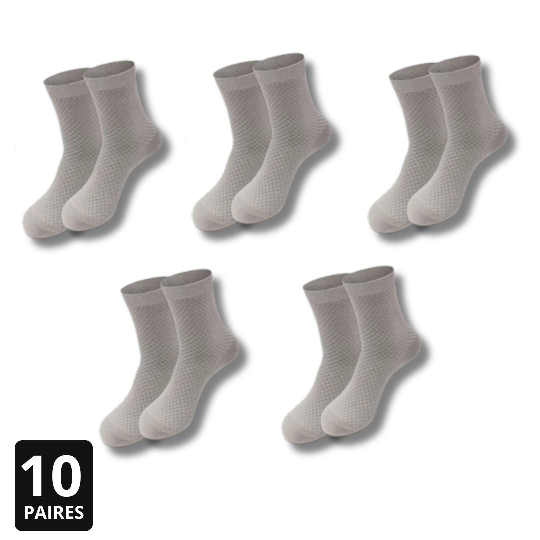 BREATHABLE CREW SOCKS KIT | 10-PAIRS