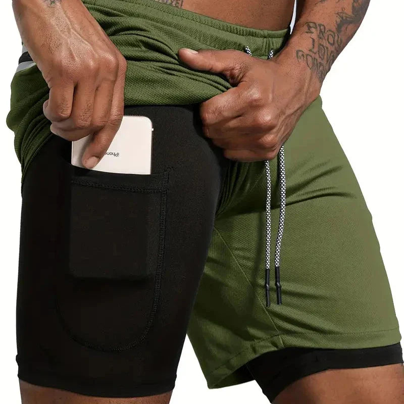 SHORT DRYFIT DE COMPRESSION | GYM SHORT 2-PACK